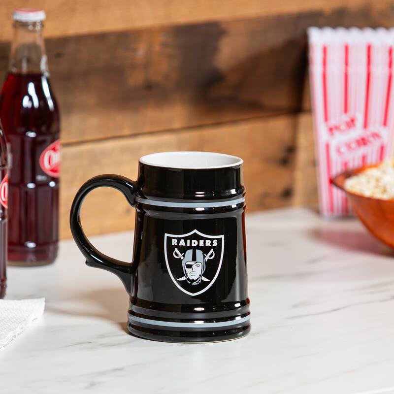 Las Vegas Raiders 24 oz Ceramic Stein Mug