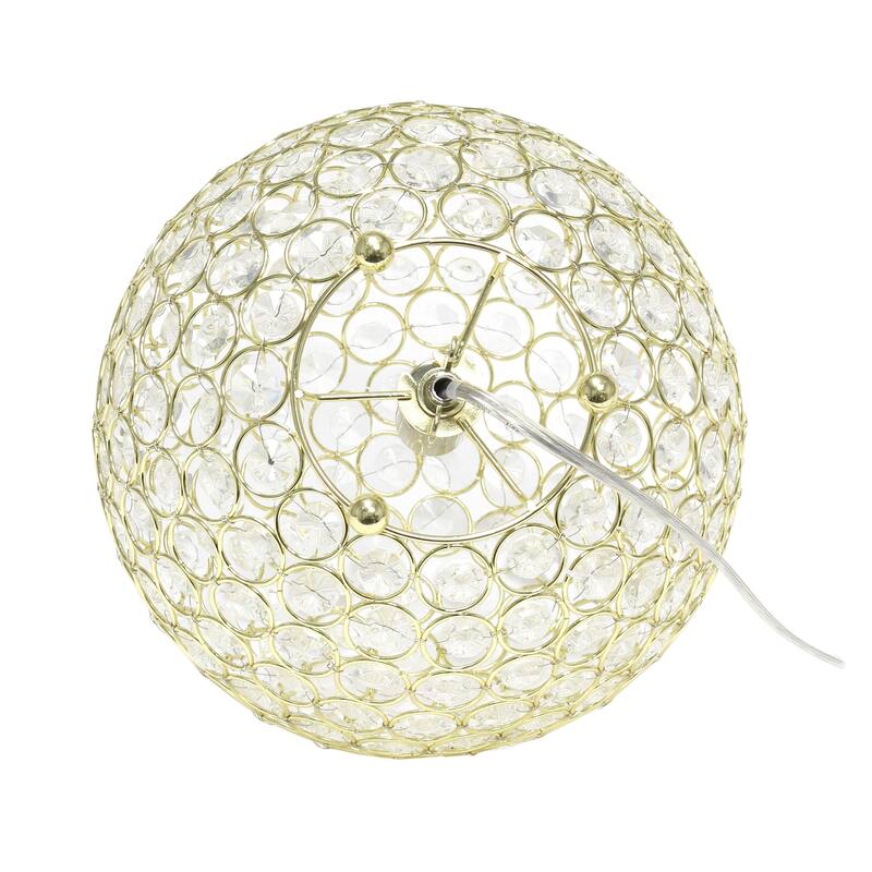Crystal Ball Sequin Table Lamp