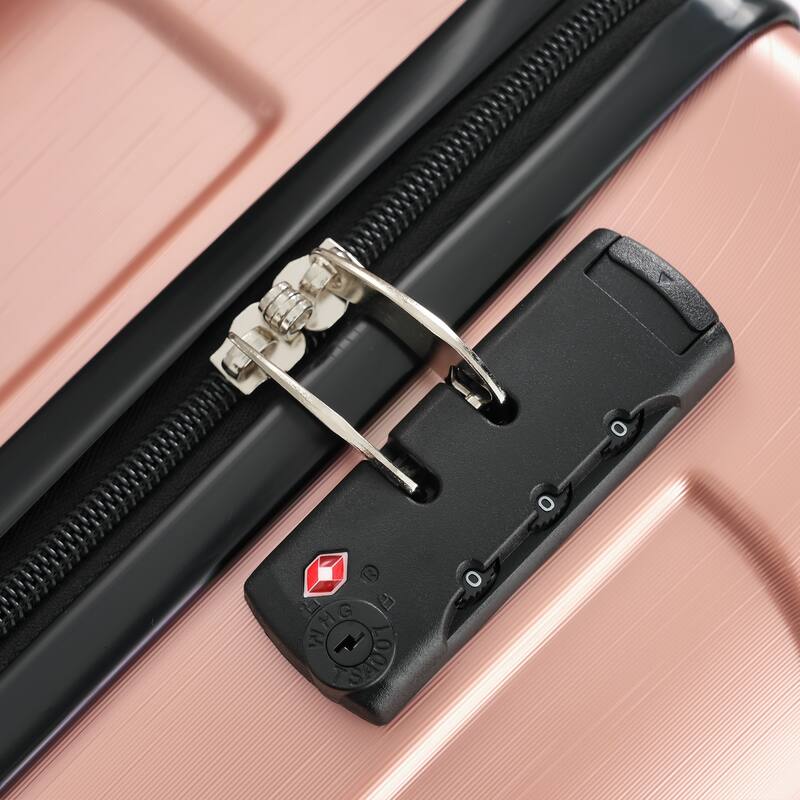 Hardshell Luggage, Lightweight Durable ABS Suitcase with Double Spinner Wheels, TSA Lock, 20 Inch Travel Carry