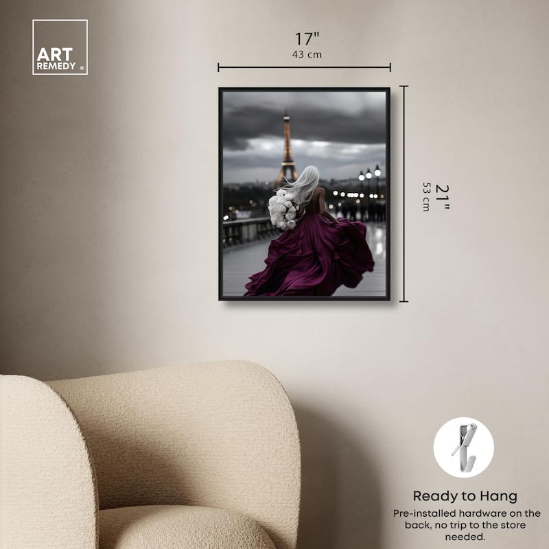 City of Love Canvas by Art Remedy