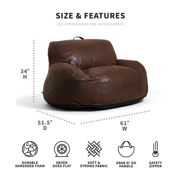Flat shop bean bag