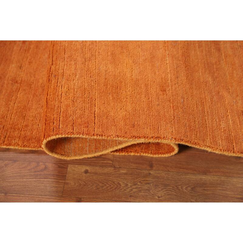 Modern Gabbeh Oriental Area Rug Handmade Living Roomwool Carpet - 4'8" x 6'7"