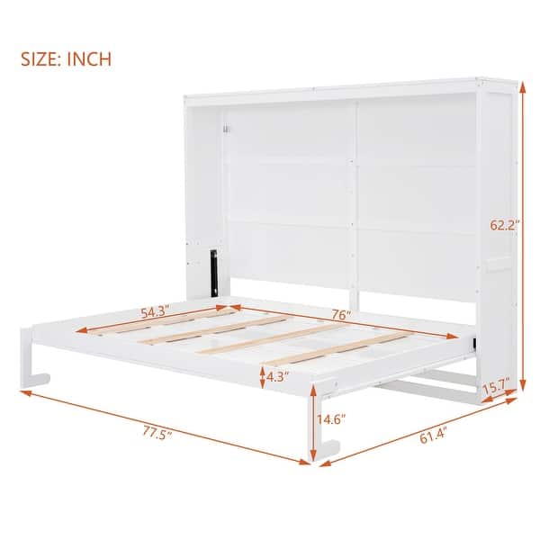 dimension image slide 1 of 4, Murphy Bed Wall Bed