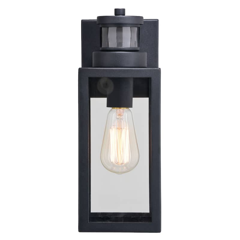 Vaxcel Lighting T0736 Lombard 13" Tall Outdoor Wall Sconce with Clear