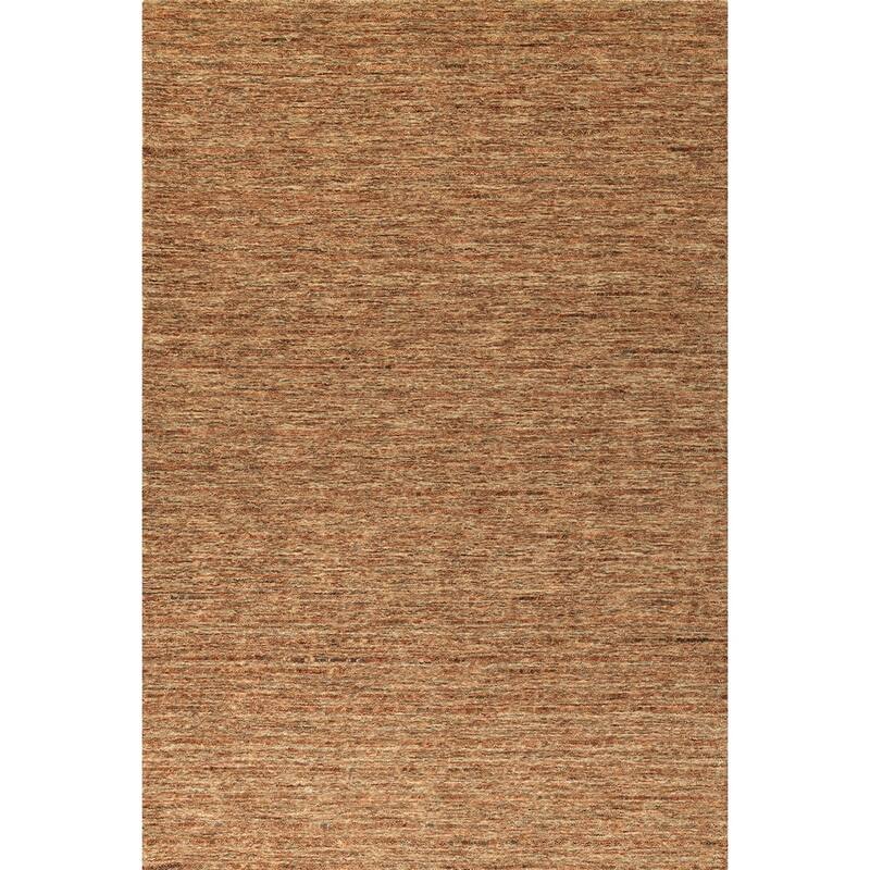 Addison Heather Variegated Wool Area Rug - 3'6"X5'6" - Paprika - Rectangle