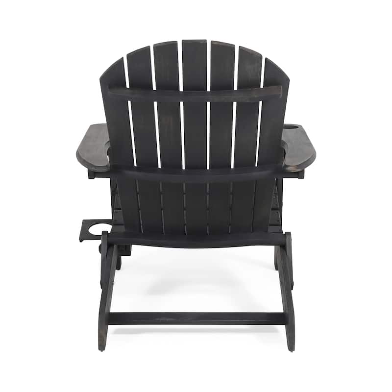 Bellwood Acacia Wood Folding Adirondack Chair by Christopher Knight Home