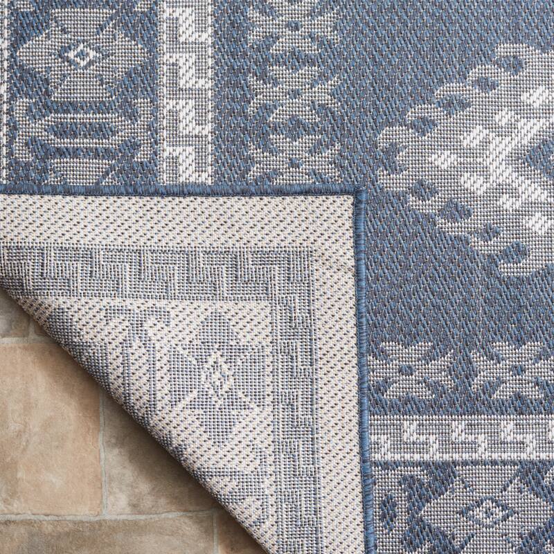 SAFAVIEH Bermuda Onoria Geometric Indoor/Outdoor Waterproof Rug