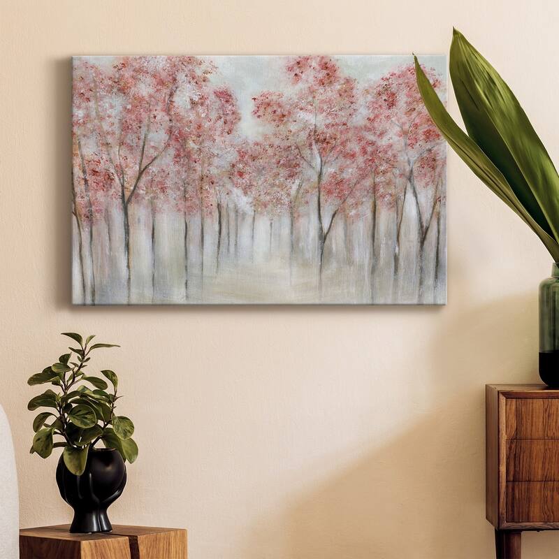 Blushing Spring Premium Gallery Wrapped Canvas - Ready to Hang