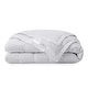 preview thumbnail 18 of 45, Lightweight Cooling Lyocell White Down Blanket, Tencel Comforter for Summer 108 x 90" - Tencel Light Gray