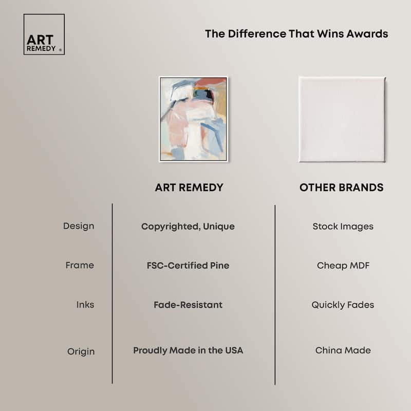 Dreamlike Palette II Canvas by Art Remedy