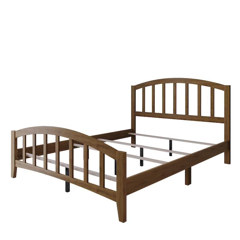 Clayfell Nogales Wood Panel Bed
