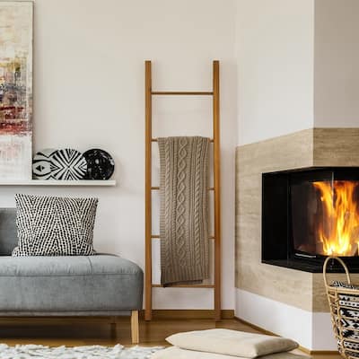 Decorative Ladder with Solid American Cherry - N/A