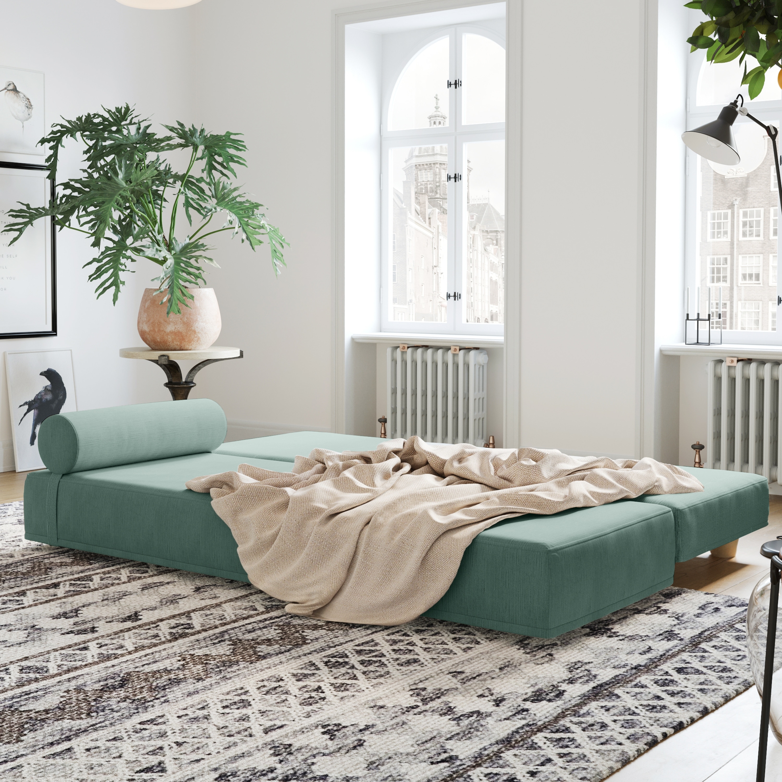 Convertible store queen daybed