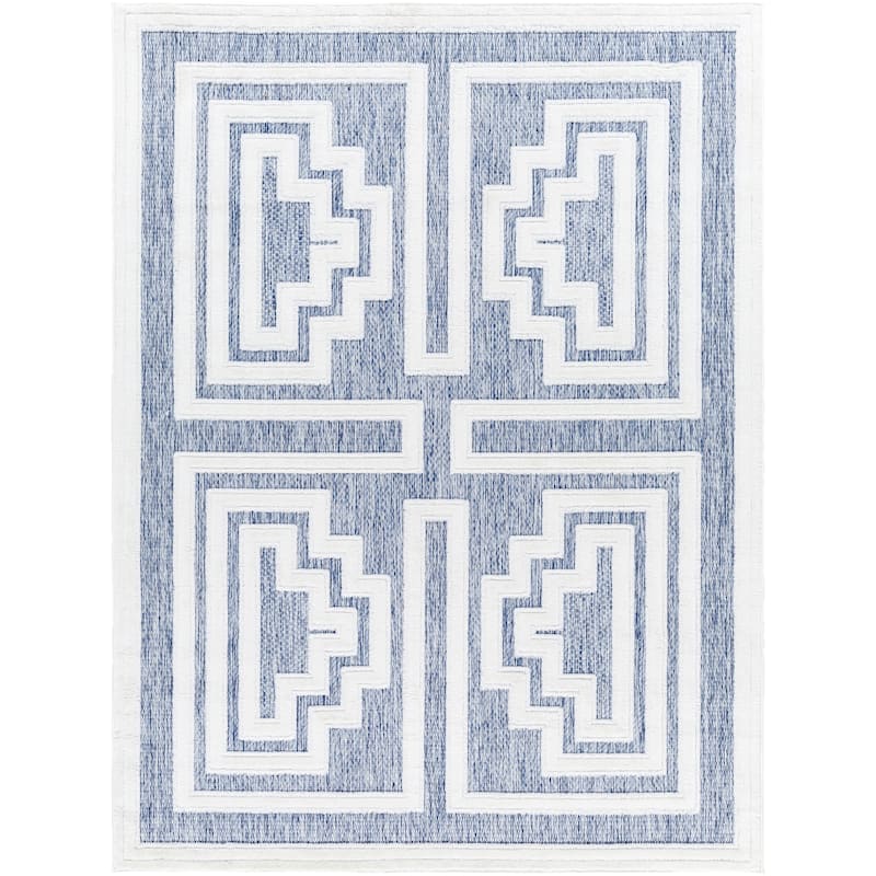 Livabliss San Diego Indoor/ Outdoor Geometric Area Rug