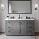 Option Dark Gray / White Quartz Top / Matte Black