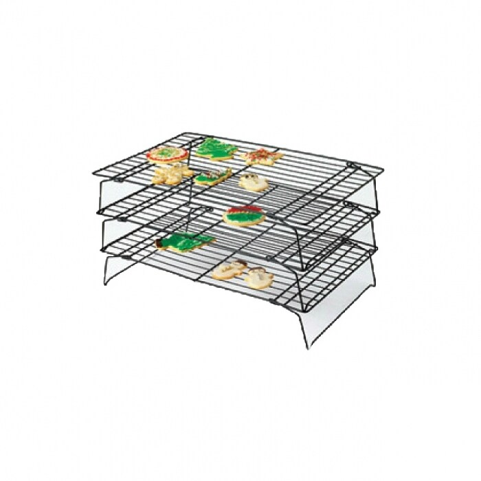 Wilton 2105 6815 Perfect Results Three Tier Cookie Cooling Rack