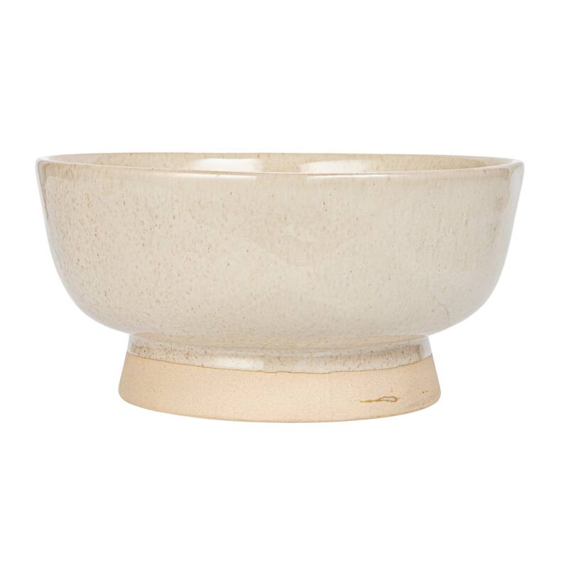 Stoneware Bowl with Speckled Glaze
