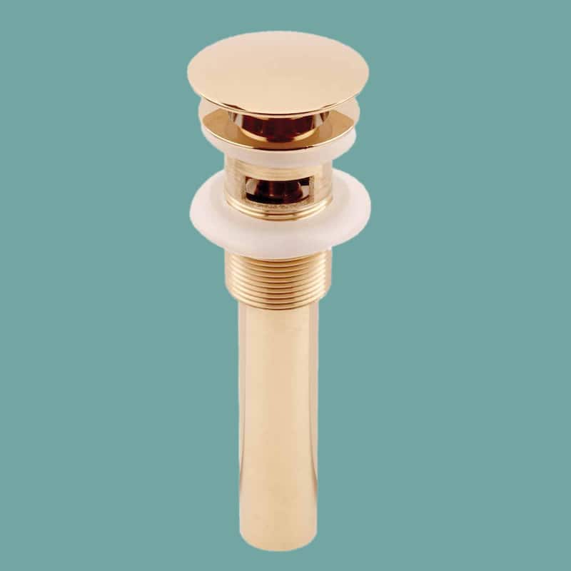 Pop-up Sink Drain With Overflow Antique Copper Renovator's Supply
