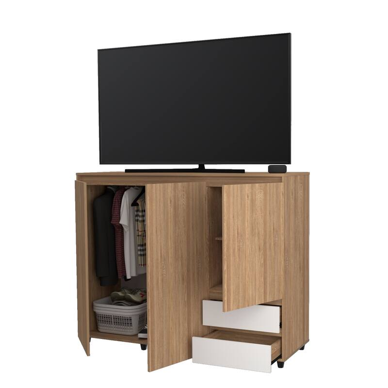 Low Profile Armoire/ Wardrobe by Inval