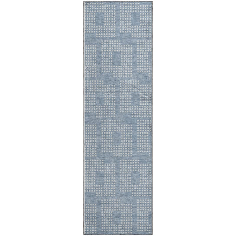 Premium Washable Super Soft Modern Houndstooth Mayfield Rug