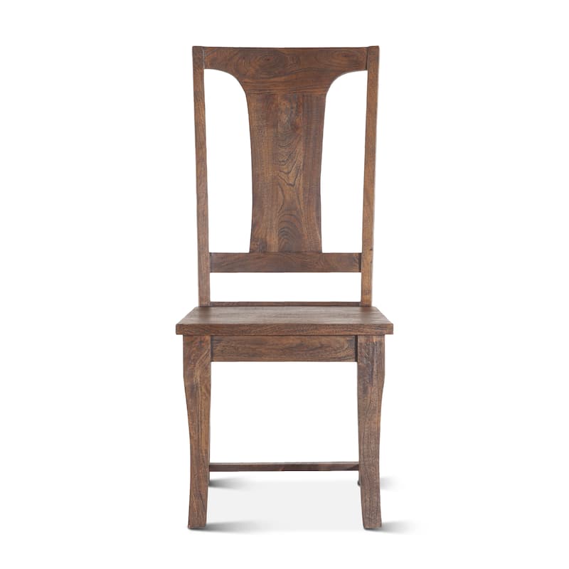 Toulon Dining Weathered Mango Dining Chair Set of 2