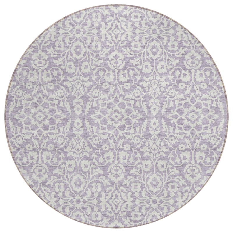 Machine Washable Indoor/ Outdoor Chantille Traditional Farmhouse Rug