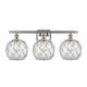 Option Brushed Satin Nickel / Clear / White
