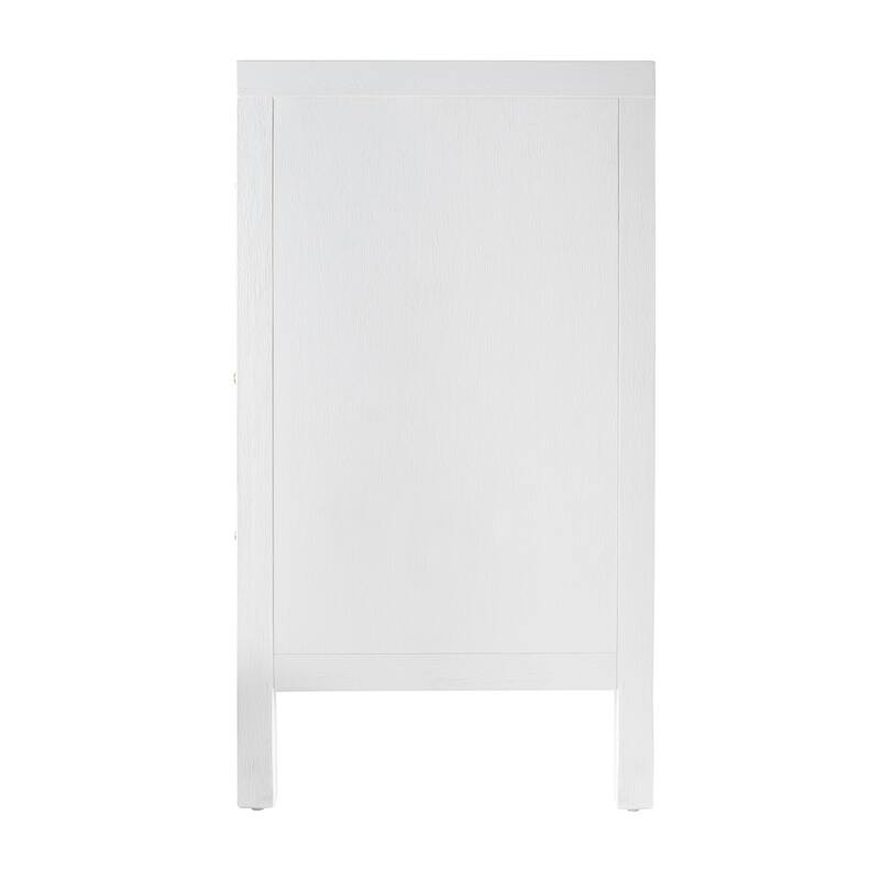 Nora 6-Drawer Wood Wide Dresser