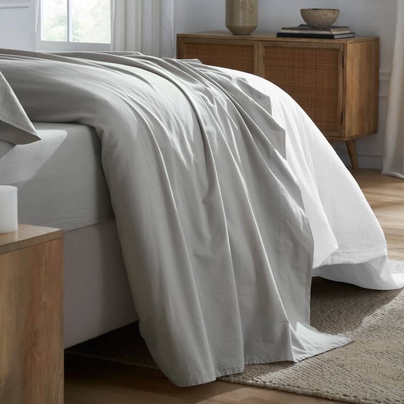 Superior Carmen 100% Cotton Relaxed Wash Bed Sheet Set
