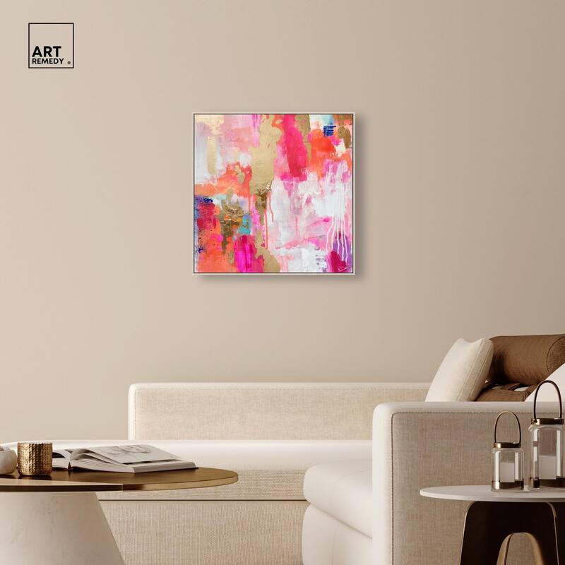 Exuberant Hues III Canvas by Art Remedy