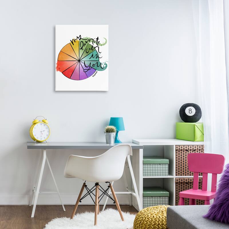 Stupell Favorite Color Is You Canvas Wall Art Design By Mandy Ford Art + Illustration