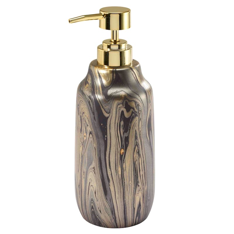 Nicole Miller Harper Lotion Dispenser - Black - Lotion Dispenser