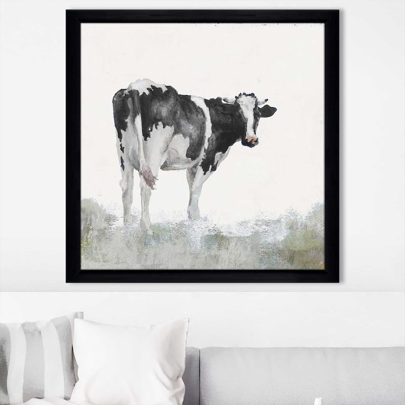 "Posing Cow" Print on Acrylic.
