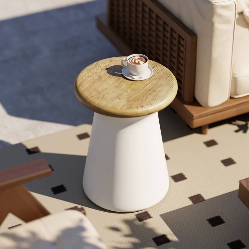 COSIEST Outdoor Patio End Table