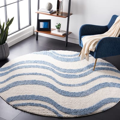 SAFAVIEH Norway Shag Balbina 1.2-inch Thick Rug
