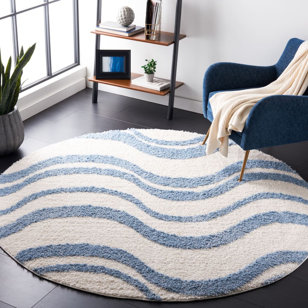 SAFAVIEH Norway Shag Betha 1.2-inch Thick Rug