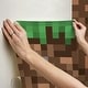 preview thumbnail 5 of 4, Minecraft Blocks Peel and Stick Wallpaper Mural by RoomMates