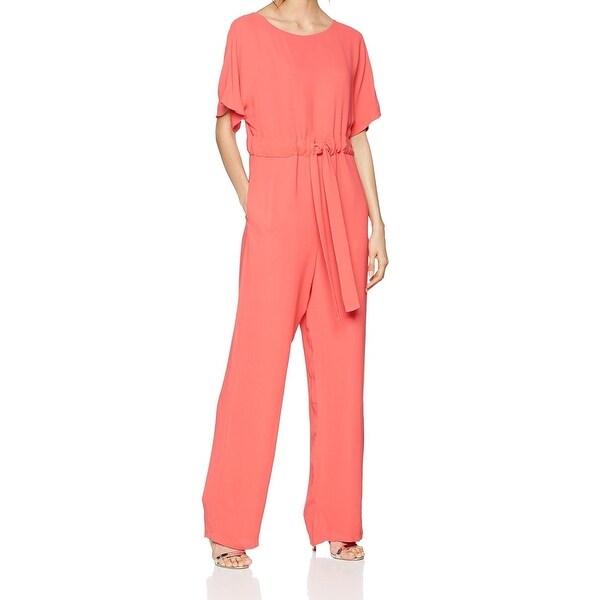 french connection pink jumpsuit
