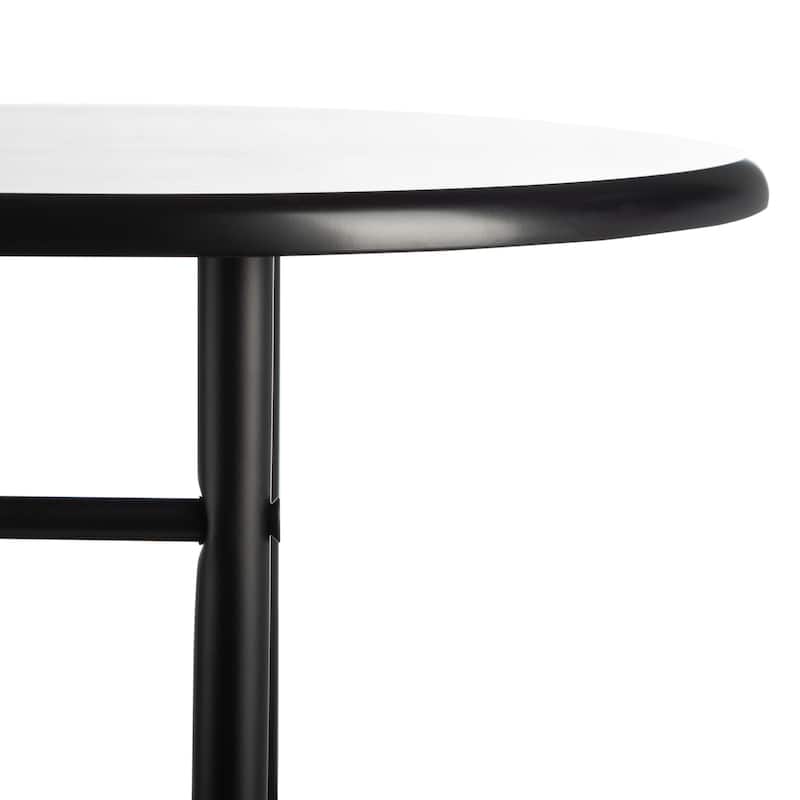 SAFAVIEH Iva 3-Tier Swivel Bar Table - 29.53" W x 17.72" L x 32.76" H
