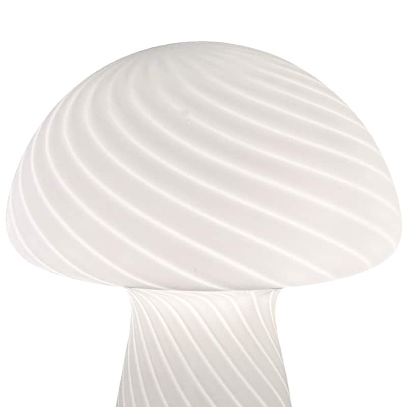 Modern Glass Mushroom Bedside Table Lamps