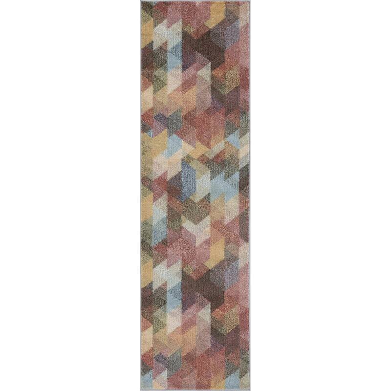 Rayna Bohemian & Eclectic Abstract Indoor Area Rug