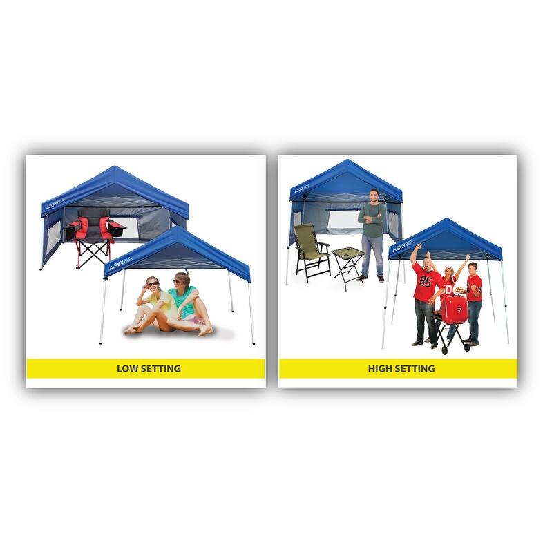 Caravan Canopy SkyBox Instant Sport Shelter - 3.2' x 6.5' - Blue