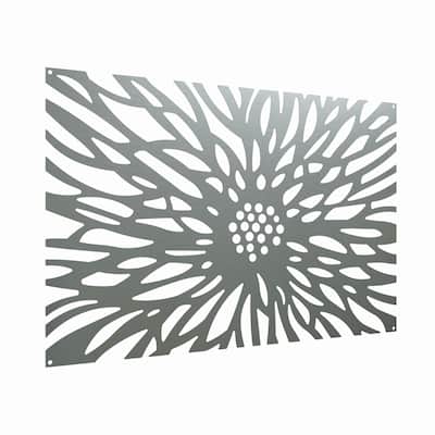 Abstract Sunrise 1-Piece Stainless Steel Wall Art