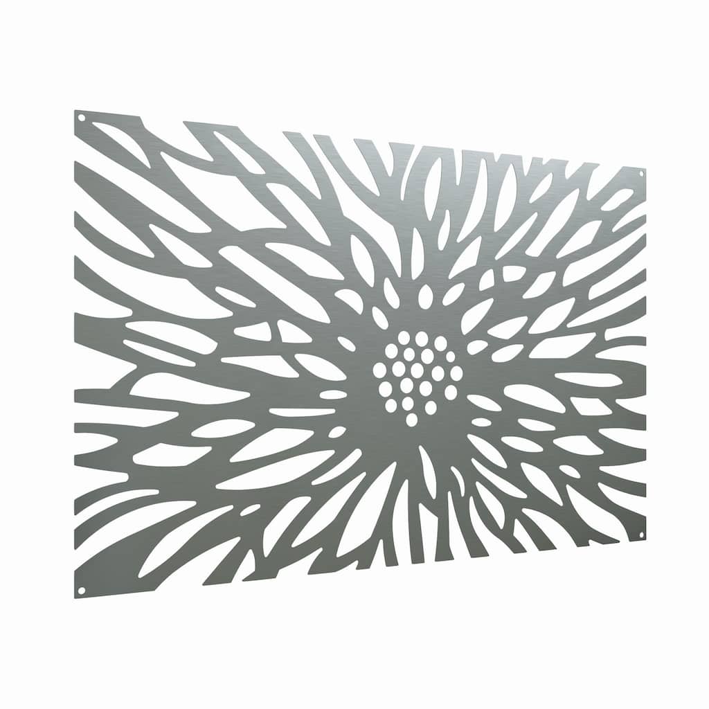 Abstract Sunrise 1-Piece Stainless Steel Wall Art