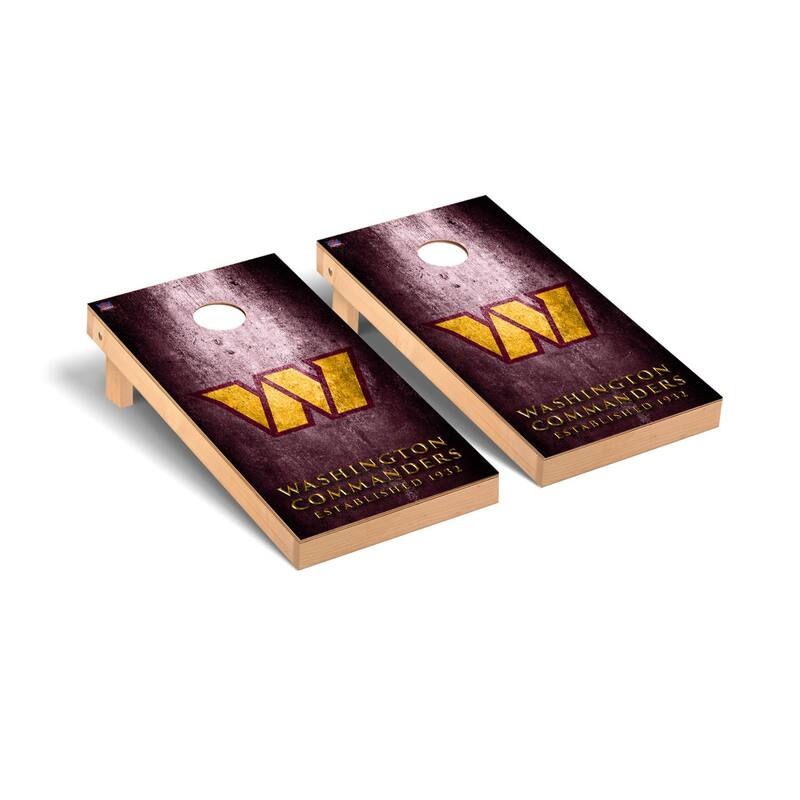 Washington Commanders NFL Football Museum Cornhole Board Set