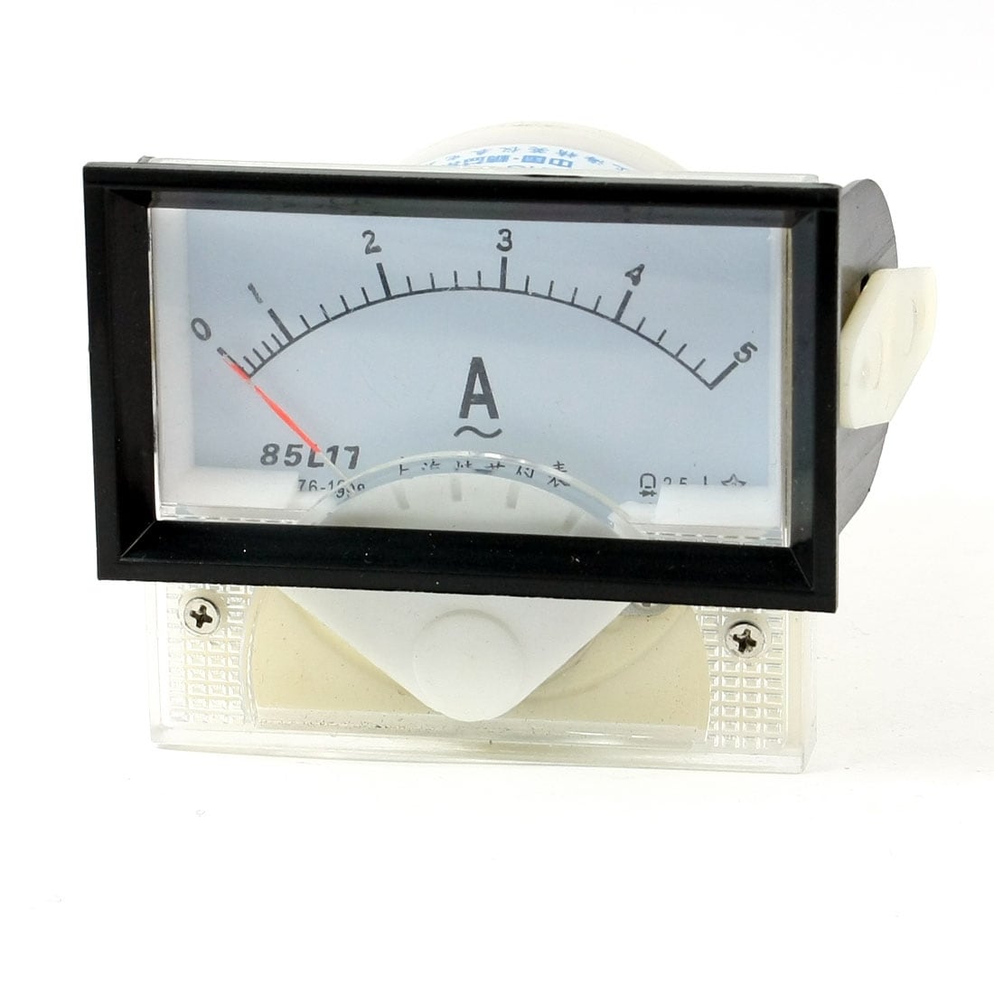 85L17 AC 0-5A 70mm x 40mm Analog Ampere Panel Meter Amperemeter - AC 0-5A