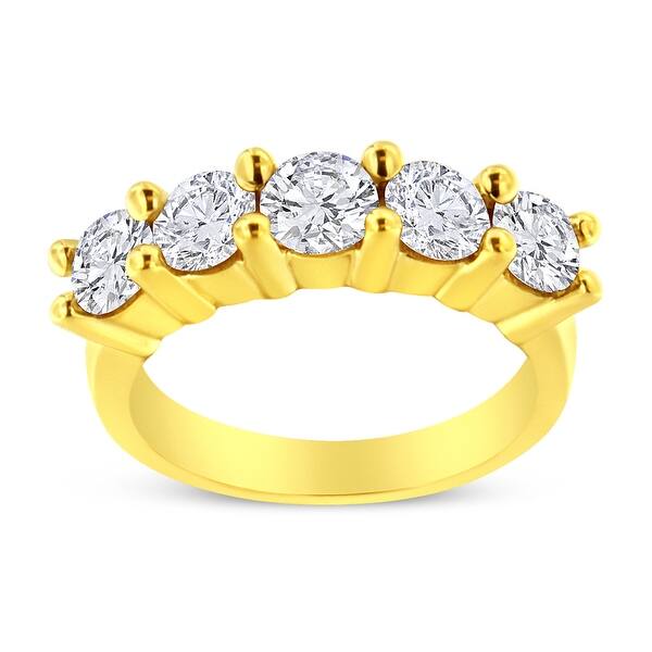 14k Yellow Gold Over 0.28 Ct Round Cut Diamond Flush Set Wedding Band Ring