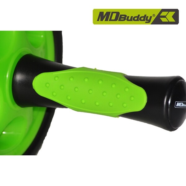 Dual Wheel Ab Roller Mute Abdominal Core Trainer Equipment Bed
