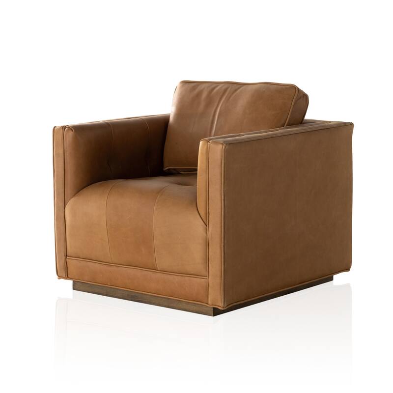Haven Home Sedgewick Swivel Chair - Palermo Cognac