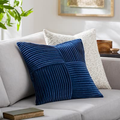 Maxence Modern & Contemporary Solid Color Throw Pillow